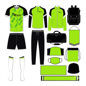 Uniforme de Fútbol con Bolsas de Material Duradero y Bajo MOQ, Fabricación en Pakistán, Uniforme Deportivo con Bolsas - Product Image 1