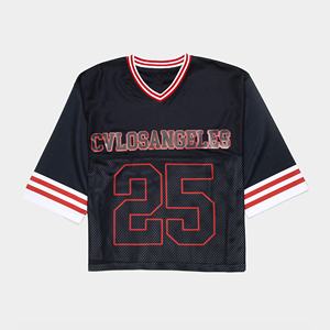 T-shirt en coton tricoté Boxy imprimé personnalisé pour hommes Streetwear 3D maillot de sport rétro vintage délavé été décontracté solide - Product Image 4