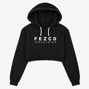 Hoodie court à manches longues pour femme, pull à capuche court, design personnalisé avec service OEM - Product Image 3