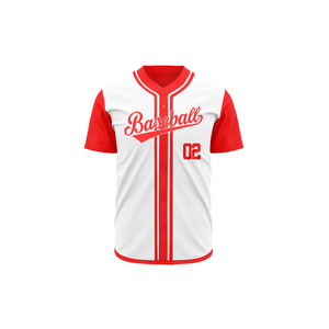 Latest 2026 Men's Button Down Full Sublimation Custom <b>Baseball</b> Jersey - Product Image 3