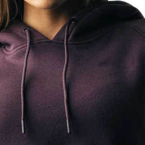 Sweat à capuche tendance pour femme, style streetwear, avec fermeture éclair quart de tour, logo personnalisé, en coton, manches longues, grandes tailles - Product Image 5