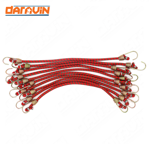 Cordons élastiques pour trampoline, 4 mm, 8 mm, ronds, enduits, avec crochet, en caoutchouc du Vietnam, avec acier - Product Image 2