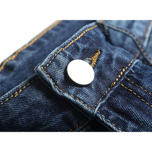 Men Fashion Streetwear Wide Leg Baggy Jeans Loose Fit Vintage Denim <b>Pants</b> Casual Wear - Product Image 2