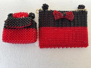 Pochette de soirée artisanale de luxe en perles de verre, sac à main durable en perles de rocaille, vente en gros, sac de mariée pour fête - Product Image 5