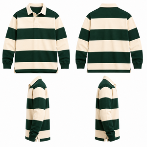 Fabricant de polos de rugby à manches longues, fabricant OEM, vêtements de rugby par sublimation, fournisseur en gros, exportateur, maillots d'équipe - Product Image 4