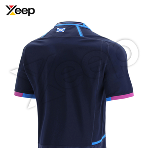 เสื้อฟุตบอลผู้ชาย XEEP รุ่นปรับแต่งได้ XC-SU-51 คุณภาพสูง ระบายอากาศได้ดี ผลิตจากโพลีเอสเตอร์ พิมพ์ลายด้วยความร้อน แห้งเร็ว สไตล์คลาสสิกสำหรับนักกีฬา - Product Image 4