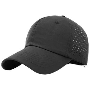 Casquette de course à séchage rapide avec logo personnalisé, perforation laser, maille de golf, casquette de camionneur performante 2026 - Product Image 3