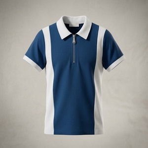 เสื้อสเวตเตอร์วิสโคสผ้าทอสีพื้นสำหรับผู้ชายสไตล์โอลด์มันนี่ ระบายอากาศได้ดี - Product Image 3