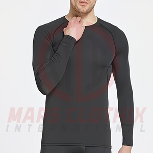 Running Training Fitness and Outdoor Use Men Compression set Sublimation Custom Rash Guard Compression Sports Suit - Product Image 3