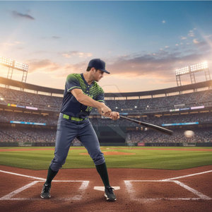Uniforme de Béisbol Deportivo Transpirable de Poliéster Hecho a Medida, Ropa Deportiva Profesional para Mujer, Hecho en Pakistán - Product Image 4