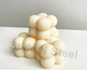 Velas de burbujas y cuatro velas con forma de burbuja para decoración - Navidad, Pascua, cumpleaños y San Valentín - Product Image 2