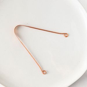 Dispositif d'hygiène buccale en cuivre, conçu pour une manipulation facile, favorise le nettoyage quotidien et aide à maintenir une haleine claire et soignée - Product Image 5