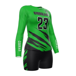 Vêtements de sport personnalisés en gros, maillot de volley-ball à manches courtes imprimé, col en V, anti-UV, t-shirt de badminton pour hommes et femmes, 100% polyester - Product Image 6