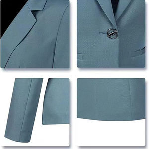 Wholesale Dropship Solid 3 Piece Anti-Wrinkle Women's Office Formal Suit <b>Set</b> <b>Blazer</b> Jacket Vest Trousers - Product Image 6