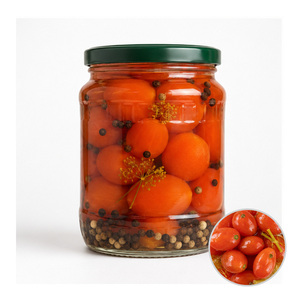 Best Quality Hot Sale Delicious Made In Vietnam Special Offer Whole <b>Pickled</b> Tomato Packed in Mason <b>Jar</b> - Product Image 1