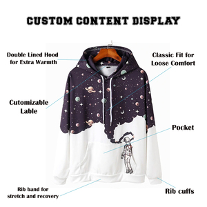 Sudadera con Capucha Ligera de Secado Rápido para Hombre, con Estampado de Moda, Forro Polar para Invierno, Bordada, Venta al Por Mayor, Suministro ODM - Product Image 5