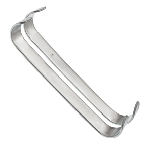 ชุดเครื่องมือผ่าตัด Parker Retractor ขนาด 5 นิ้ว แบบสองด้าน จำนวน 2 ชิ้น พร้อมใบมีดสแตนเลสขนาด 5/8 นิ้ว สำหรับดึงเนื้อเยื่อ - Product Image 2