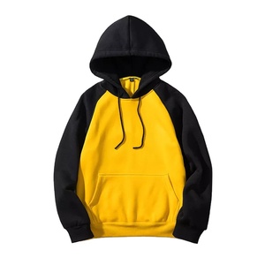 Sudadera con capucha orgánica de algodón 100% OEM para hombre, ropa térmica deportiva personalizable lisa de manga larga para invierno, sudaderas con capucha en blanco de fábrica - Product Image 1