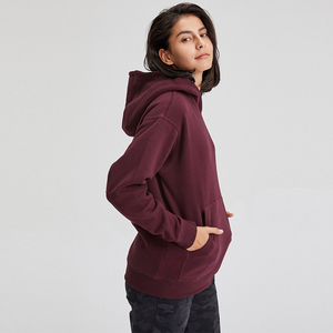 Sweat à capuche oversize délavé à l'acide pour femme, fabrication professionnelle en usine, haute qualité, lourd et résistant - Product Image 6