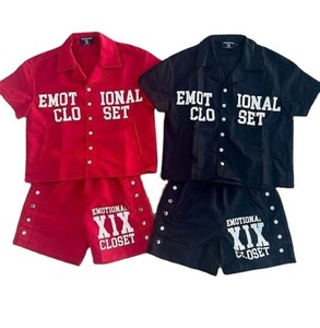 Nuevo Conjunto de Camiseta y Pantalones Cortos para Hombre, Estilo Moderno y Popular, de Alta Calidad, Transpirable, de Algodón - Product Image 3