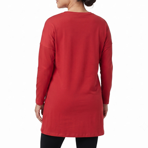 Camisetas Largas de Verano para Lactancia Materna, Camiseta de Maternidad para Mujer, 100% Algodón, Camiseta Larga de Maternidad para Mujer - Product Image 5
