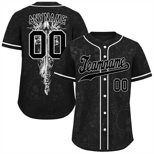 Maillot de baseball athlétique sublimé avec un style professionnel pour l'entraînement, les tournois et les matchs - Product Image 1