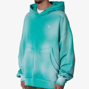Ropa Deportiva Informal de Manga Larga para Hombre, Sudaderas con Capucha Resistentes al Sol, Diseño Personalizado, Mezcla de Algodón - Product Image 3