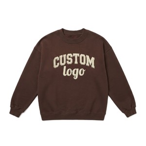 Sudaderas con Capucha Personalizadas con Logotipo, para Mujer, Cuello Redondo, Talla Grande, Premium, Marca Privada, Ropa Urbana, Sudaderas de Felpa OEM de Fábrica - Product Image 3