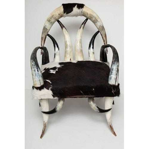 Chaise d'appoint contemporaine de qualité supérieure en corne de buffle, siège décoratif en bois de qualité supérieure, design NEHA ENTERPRISES - Product Image 3