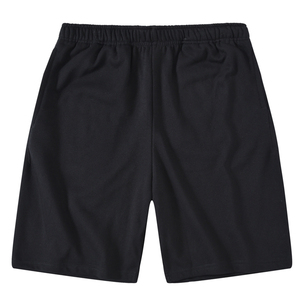 Shorts décontractés pour hommes en mélange de coton, coupe confortable et décontractée, taille à cordon de serrage, pour l'été et le quotidien, bas de tenue actif - Product Image 3