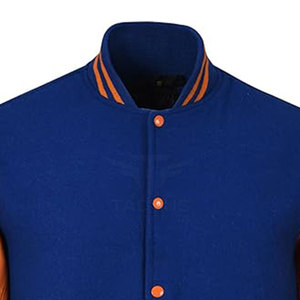 OEM Wholesale Customized Winter Letterman Jacket <b>Buttoned</b> Fashion With High Quality Full Sleeve Letterman Jacket - Product Image 4