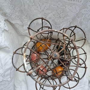 Metal Egg Holder <b>Basket</b> for Refrigerator & Countertop Storage, <b>Large</b> Capacity - Product Image 2