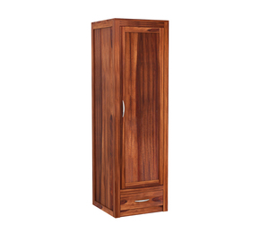Armoire en bois massif pour la maison, armoire à une porte en Sheesham, armoire à grande capacité de rangement, armoire en bois à 1 porte - Product Image 2