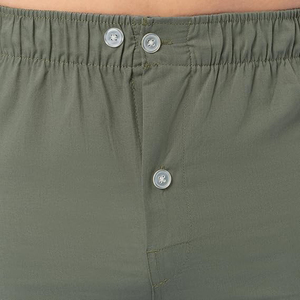 Ensemble de pyjama d'hiver pour homme, coupe décontractée, manches longues, col rond, pantalon long, cordon de serrage, doux, respirant, léger, pour la maison - Product Image 3