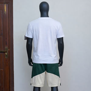 Ensemble court 2 pièces imprimé tendance pour homme – T-shirt et short d'été - Product Image 2