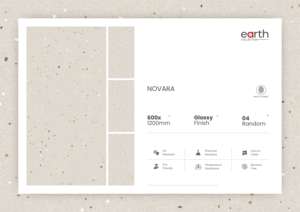 Carreaux de porcelaine brillants de qualité export, format 600x1200, grand format, pour sols et murs, pour maisons modernes, bureaux et intérieurs commerciaux. - Product Image 4