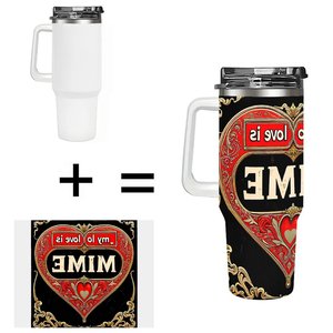 40Oz <b>Large</b> Stainless Steel Tumbler With Straw For Office Use - Product Image 1