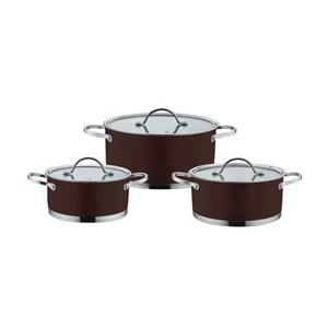 Cacerola de Aluminio de Alta Pureza con Revestimiento Antiadherente de Panal de Abeja y Tapa de Vidrio - Product Image 4