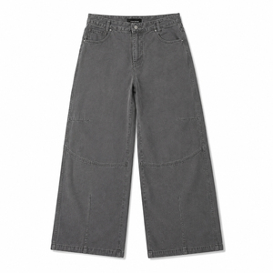 Overoles de Mezclilla Personalizados al por Mayor para Hombre, Corte Regular, 100% Algodón, Clásicos, Resistentes, Transpirables, de Secado Rápido, con Bordado y Estampado - Product Image 6