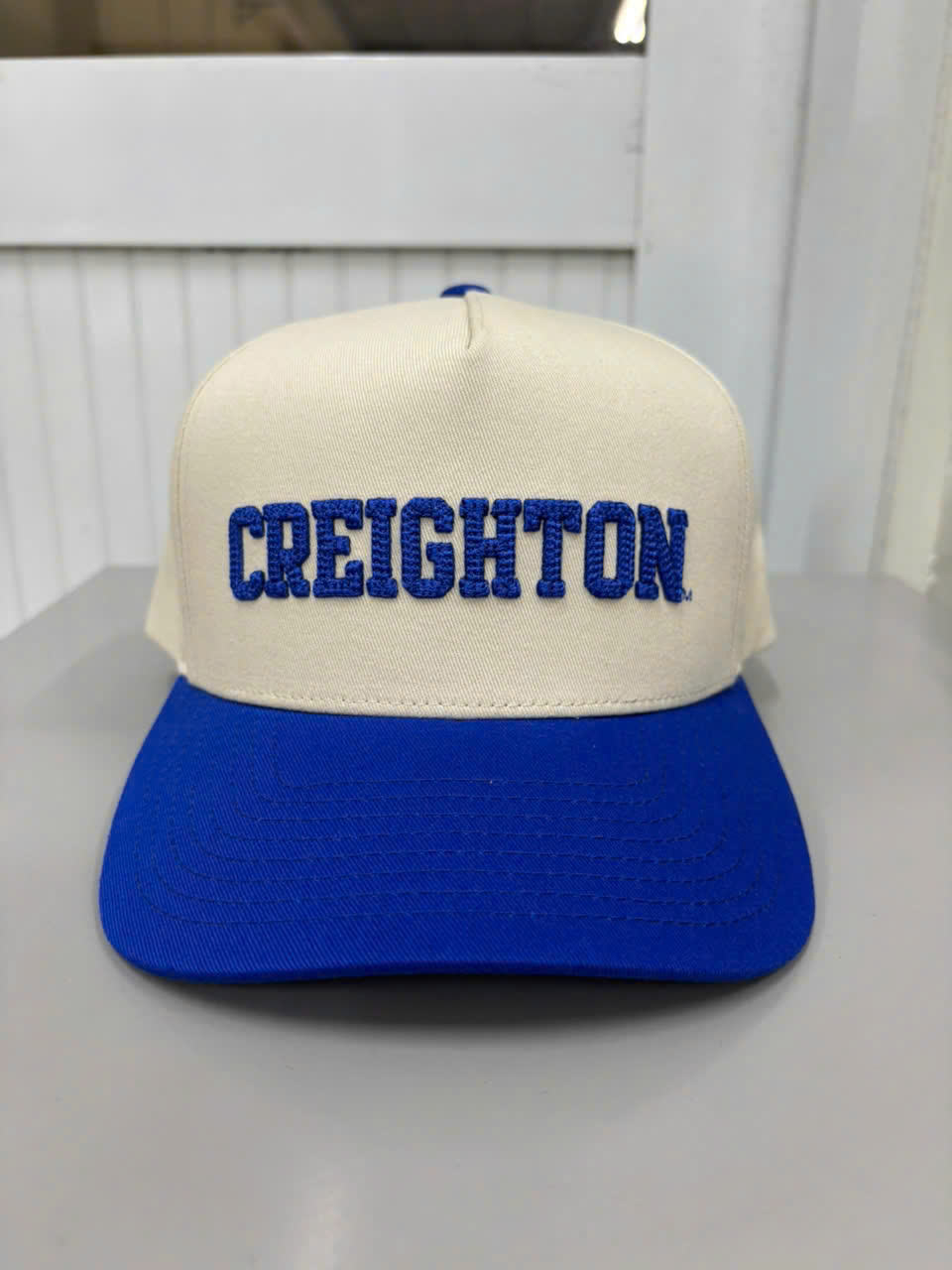 Bleu roi/ Crème/ Crème