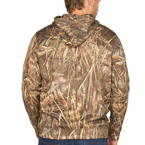 Hot Sale Heavy Weight Cotton Real Tree Jungle Print Hoodie Blank Hunting Wear Streetwear <b>Camo</b> Hunting Hiking Men Hunting Hoodies - Product Image 4