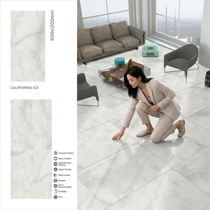 Carrelage en porcelaine espagnole Callis blanc de qualité 60x120, carrelage de sol en granit 2x4, adapté à l'Amérique, aux Philippines, au Vietnam, à l'Afrique du Sud - Product Image 2