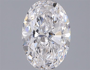 Diamante Cultivado en Laboratorio de 1.54 Quilates, Corte Oval Brillante, Color Blanco E, Claridad VVS1, Corte Excelente - Product Image 4