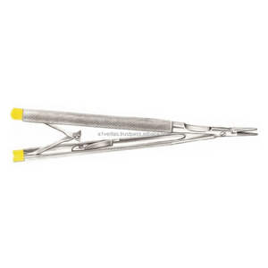 Porte-aiguilles chirurgicaux réutilisables OEM personnalisés A-1 VERITAS T/c Tip Castroviejo 13 cm pour instruments de suture |   Ensemble d'instruments ISO - Product Image 3
