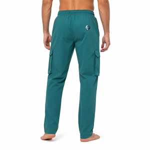 <b>mens</b> utility <b>trouser</b> featuring durable fabric functional cargo pockets relaxed comfort and fashionable design for travel OEM - Product Image 3