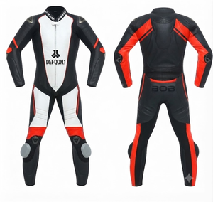 ชุดจั๊มสูทหนังวัว/หนังจิงโจ้ MotoCP Ramaha Racing พร้อมระบบป้องกันขั้นสูงสำหรับสนามแข่งและถนน ตัดเย็บตามสั่ง - Product Image 1