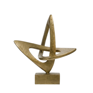 Objetos decorativos de metal fundido a mano, esculturas, artículos de decoración para el hogar, adornos navideños más vendidos. - Product Image 1