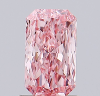 Diamante Cultivado en Laboratorio con Certificación IGI, Corte Radiante de 0.82 CT, Color Rosa Intenso, Claridad VS2, 606351042, Joyería ROYAL GEMS
