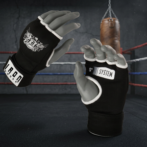 ผ้าพันมือ IRON PUNCH สำหรับกีฬา ทำจากผ้าฝ้ายผสมเจล พร้อมซิปและโลโก้สั่งทำได้ ดีไซน์น้ำหนักเบา แบบพันรอบ สำหรับศิลปะการต่อสู้และมวย - Product Image 5
