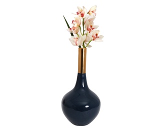 Jarrones y Macetas de Metal Esmaltado con Acabado de Lujo, Ideales para Decoración del Hogar y Artículos de Decoración de Primera Calidad - Product Image 1